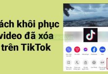 Cách khôi phục video đã xóa trên TikTok