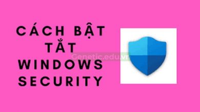 Cách tắt Windows Security