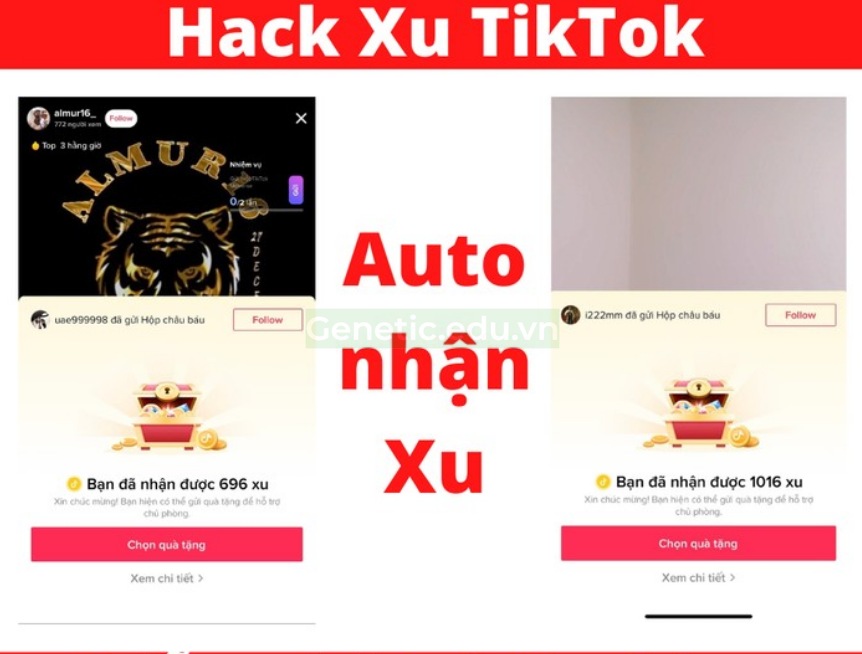 Hack tiền TikTok