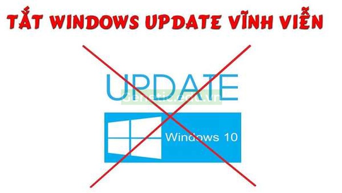 Tắt Auto Update Win 10