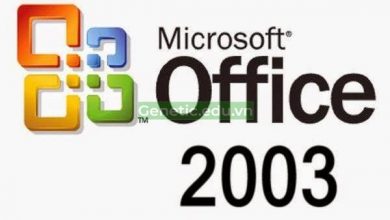 Phần mềm Office 2003
