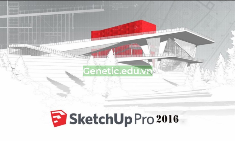Phần mềm Sketchup 2016