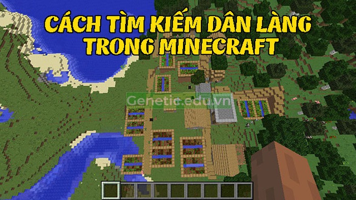 cách kiếm dân làng trong Minecraft