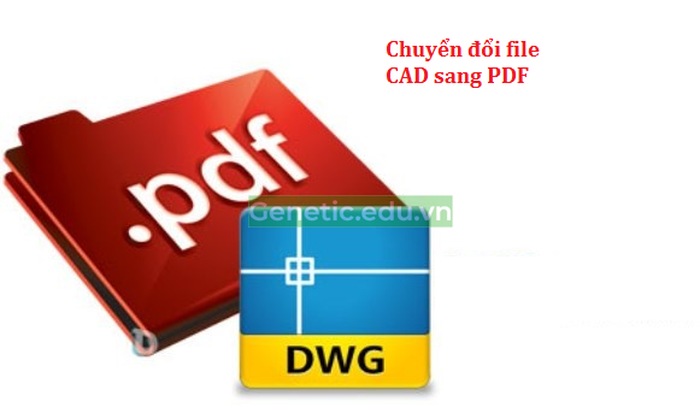 Chuyển Cad sang PDF