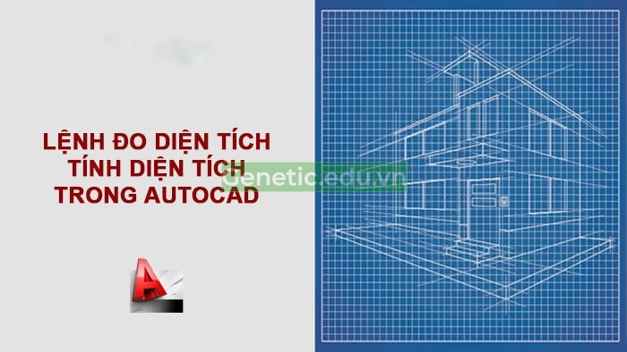 Lệnh đo diện tích trong Cad