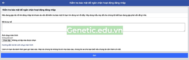 Truy cập giao diện